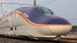 山形・東北新幹線 新型E8系つばさ公開! New Shinkansen Series E8 Tsubasa unveiled!