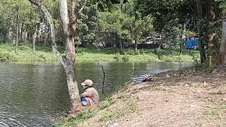 Coba Mancing di Setu Bilabong Tempatnya Bagus
