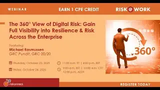 Teaser: October 2025 Risk@Work | Digital Risks with Michael Rasmussen
