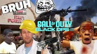 BO6 NAIL GUN NINJA-STAKE OUT FUNNY MOMENTS