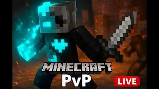 Minecraft⛏️ PVP PRACTICE⚔️ LIVE🔴