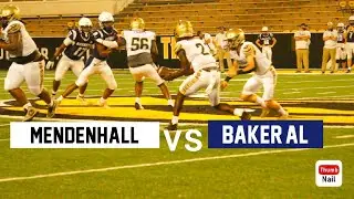 Cross State Action! 🤝🏾 : Mendenhall(MS) vs Baker(AL) || MSHSFB