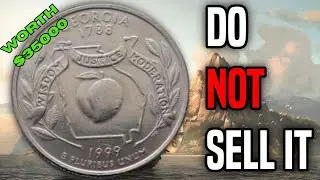Не продавайте свой 25-центовый доллар Джорджии 1999 года, пока не посмотрите это