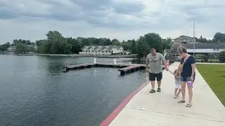 New and improved, the Sackets Harbor docks are already being used
