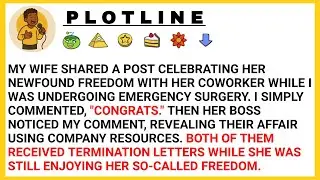 My wife shared a post celebrating her newfound freedom with her coworker while I was undergoing  
