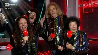 Intervista ai Cugini di Campagna - Radio2 a Sanremo 11/02/2023