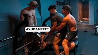 ENTRENANDO con LICHI, BARTO y FRANKILLO en MI GYM| PRIMER STREAM del A&Ntilde;O
