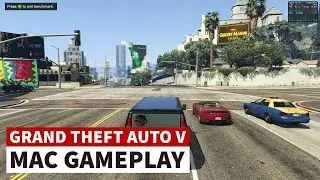 GTA 5 - Mac M2 Pro Gameplay [CrossOver]