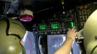 Close-up/Cockpit views of LCAC Amphibious Vehicle