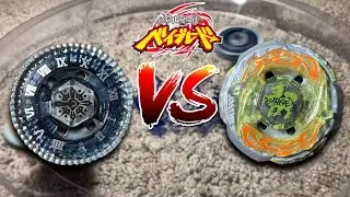 MFB Battle: Rock Giraffe R145WB vs Basalt Horogium 145WD メタルファイトベイブレード