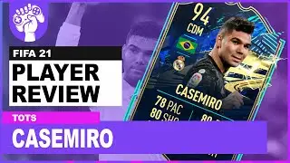 BEST PURE DM THIS YEAR | 94 CASEMIRO | FIFA 21 player review