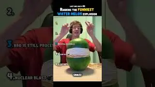 Ranking the funniest water melon exploision 💥🍉😭😂🙏#viral #fyp #tiktok #watermelon #funny
