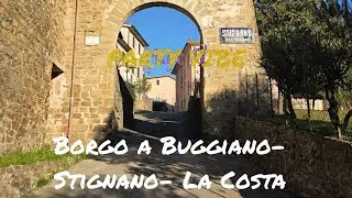 Da Borgo a Buggiano ,Stignano fino alla Costa di Uzzano[ tratto del percorso di San Jacopo]
