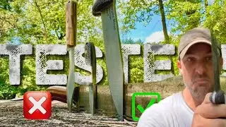 Is This The Best SURVIVAL Knife of 2025? Prototype Knives Test