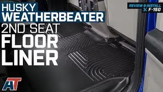 2015-2018 F150 Husky WeatherBeater 2nd Seat Floor Liner - Full SuperCab & SuperCrew Review & Install