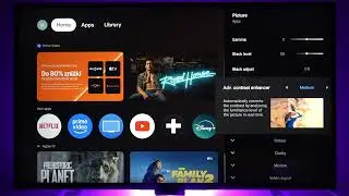 SONY KD-43X75WL &mdash; как включить режим защиты глаз (фильтр синего света)