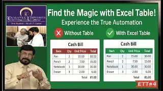 ETT#4B: Напишите свою первую таблицу Excel и познайте магию автоматизации, часть 2