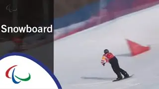 Mike SHEA VS. Colton LIDDLE |Snowboard cross | Snowboard | PyeongChang2018 Paralympic Winter Games