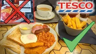 TESCO Cafe Breakfast | Better than the ready meal they sent me??
