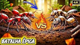 🔥 Formigas vs Cupins &ndash; A Batalha &Eacute;pica da Natureza : Ants vs Termites | Document&aacute;rio Natureza