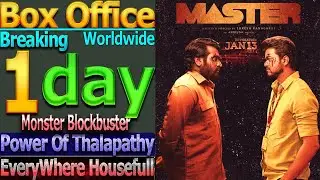 Master Movie 1st Day Total Worldwide Box Office Gross Collection Monster Blockbuster