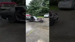4200 Vortec Twin Turbo Inline Six Driveway Launch @Calvin-Nelson #shorts #nonamenationals