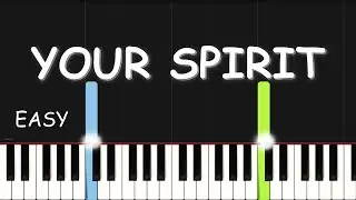 Tasha Cobbs Leonard - Your Spirit | EASY PIANO TUTORIAL BY Extreme Midi