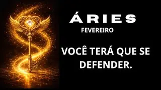 SIGNO DE ÁRIES FEVEREIRO 🔥 VOCÊ TERÁ QUE SE POSICIONAR. O MÊS VAI TE TESTAR PARA A SUA EVOLUÇÃO