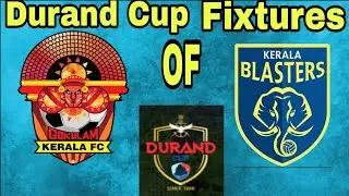 Durand Cup Fixtures Released