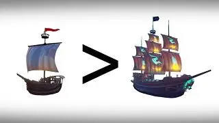 How To DEFEND Your Sloop from BIGGER Ships in Sea of Thieves