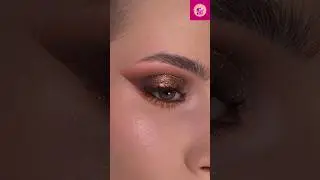 Valentine&rsquo;s Day Eye Makeup 💘 Soft & Romantic Look #shorts #makeup #eyemakeup #trending