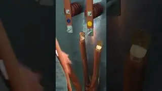 MV cable termination and connection.  #electricalwork #mvcable #termination #11kv #shorts #youtube
