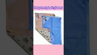baby towel plastic fit sheet #waterproof #easy clean #newborn #stylishkids #short#viral #trending