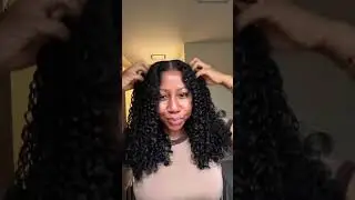 Beautyforever Curly With Pre-Style Finger Coils Thick Curls 7x5 Bye Bye Knots Human Hair Wig