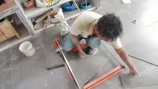 Como colocar porcelananto en piso pulido 2