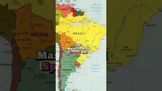 This fact just blows my mind! #brazil #countries #countryfacts #ytshorts #largest #trendingshorts
