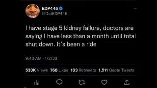 EDP445 is dying...