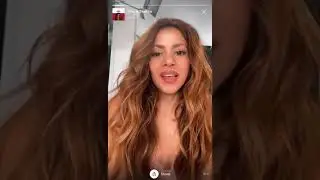 shakira- Insta stories (Spotify) 2021