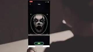 Face Transforming LED Mask, app control, rechargeable