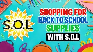 Shopping for Back-to-School Supplies with S.O.L | Ohio Tax-Free Weekend
