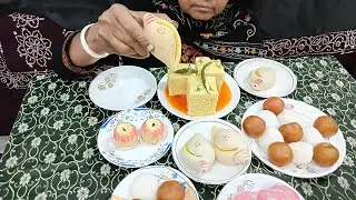 SPICY EATING DHOKLA V. SWEETS......