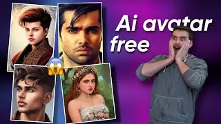 Make Ai avatar😱/AI avatar photo editing for free~demon_x_tech