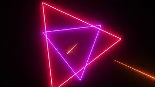 7 Hours of Hypnotic Triangle Motion | Infinite Geometric Space Animation [4K]