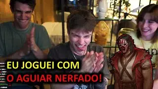 CALI, CEREAW E BAGI SOBRE O NERF NA FICHA DO AGUIAR EP 7 (HEXATOMBE)