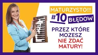 🆕💥 NAJCZĘSTSZE BŁĘDY matura z matematyki! #matura2022 #matematyka #matura #skutecznekorepetycje