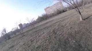 Test flight Alien 5 with motors Rotorgeeks 2204 2300kv