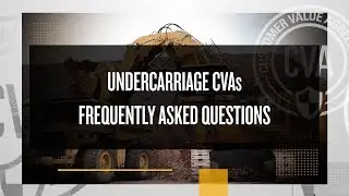 Cat&reg; Customer Value Agreement | Undercarriage for Mining CVA FAQs