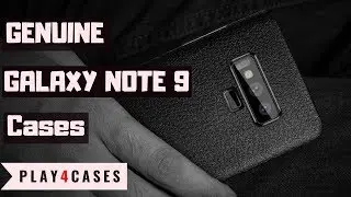 Genuine Leather Cases for SAMSUNG Galaxy Note 9 - TOP 6 Cases