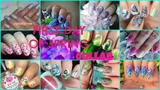 Nail Art Tutorial - First Day of Spring Collab✓
