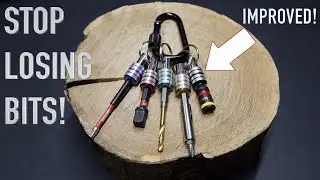 Keychain Bit Holder - A bit holder that works - Stop Losing bits!